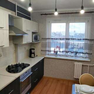 Апартаменты apartment on Pushkin Гродно Двухместный номер с 2 отдельными кроватями и видом на город-11