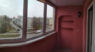 Апартаменты apartment on Pushkin Гродно Двухместный номер с 2 отдельными кроватями и видом на город-7